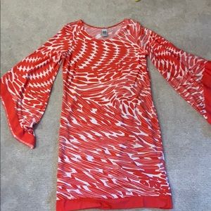 Red and white Marc Bouwer dress XS